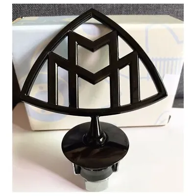 Car Front Hood Logo Vertical Stand Bonnet Emblem For Maybach Mercedes Benz Badge • $61