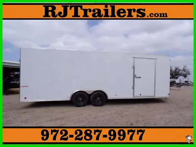 8.5 X 24 24ft Enclosed Cargo Racing  Motorcycle Show Car Hauler Trailer DFW TX • $499.99