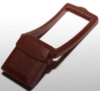 Lego Reddish Brown Minifig Utensil Bag Messenger Pouch Bodywear • $1.15