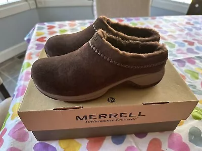 Merrell Encore Chill Stitch Raisin Chocolate Women’s Size 8 New J66460 • $59.99