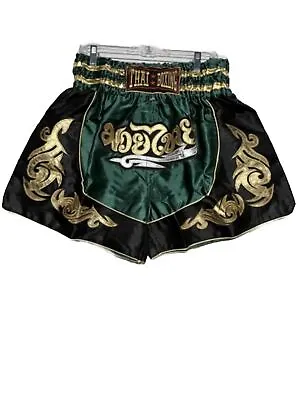 Thai Kickboxing Fight MMA Grapling Cage Trunks Shorts Sz XXXL WAIST 30” • $49.97