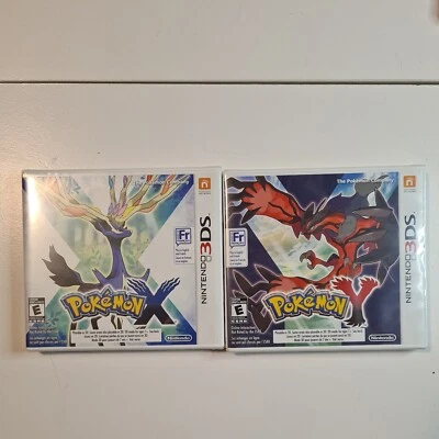 $163.52 • Buy POKEMON X/POKEMON Y Bundle Nintendo 3DS Brand New
