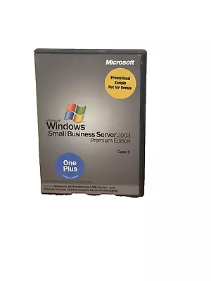 Windows Small Business Server 2003 Premium Edition Full Version W/ Product Key • $27.95