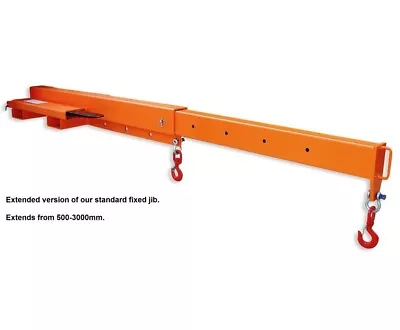 Forklift Crane Jib Extending Low Profile (4000kg SWL) • £1973.40