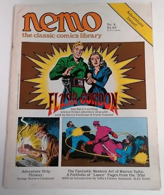 £10 • Buy COMIC - Nemo The Classic Comics Library Issue #4 1983 Fantagraphics Flash Gordon