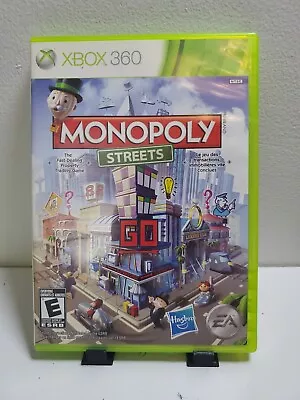 Monopoly Streets (Microsoft Xbox 360 2010) - Complete CIB W Manual Video Game • $12