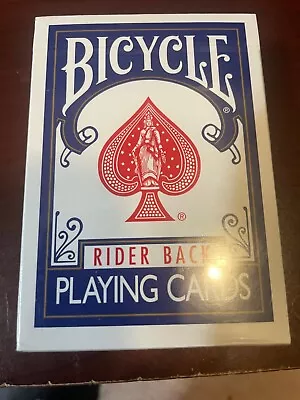 Ultimate Marked Bicycle Deck BLUE RIDER Back Cards NEW • $35