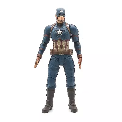 Marvel Select Civil War Captain America Action Figure By Diamond Disney Winter • $15.99