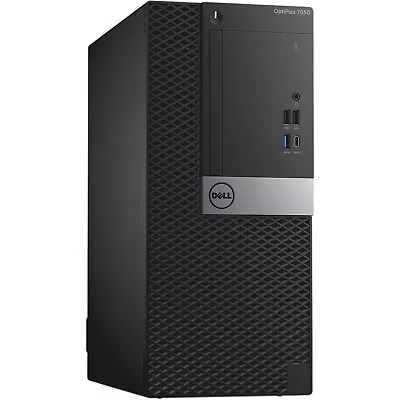 Dell Optiplex 7050 Mini Tower/ Core I7-6700/ 16GB Ram 512GB SSD Wi-Fi/ Win10 Pro • $319