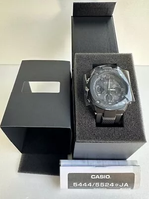 Casio G-Shock   Solar Radio Clock World Time　GST-W100G-1BJF Black　Japan  Limited • $420