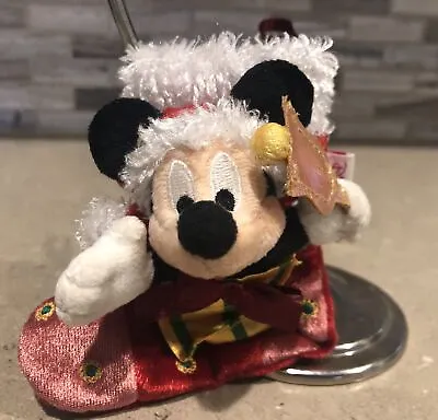 Mickey Mouse Christmas Stocking Disney Store Exclusive Mini Stocking Ornament • $9.50