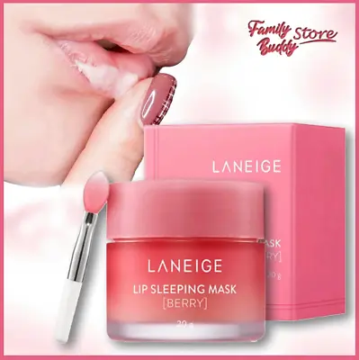 Laneige Lip Sleeping Mask Balm Berry 20g - Brand New - UK Fast Delivery • £6.66