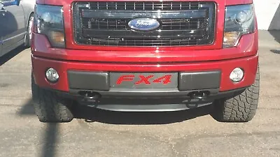 2009-2014  Ford F-150 F150 FX4 Black With Red Mesh Lower Bumper Grille Ecoboost • $220