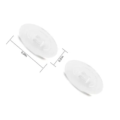 HPO Replacement Silicone Rubber Nose Pieces Oversize For-Oakley Breathless • $9.99