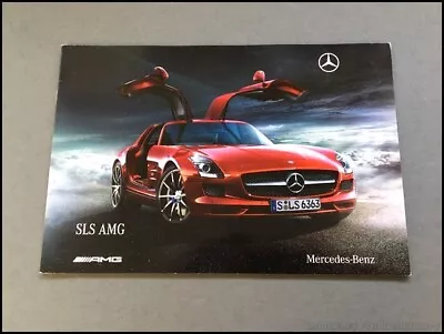 2009 2010 Mercedes Benz SLS AMG Gullwing 20-page UK Car Sales Brochure Catalog • $55.96