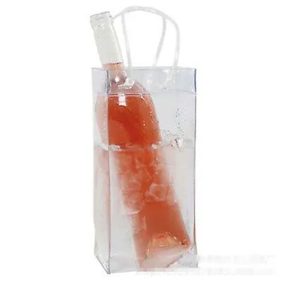 Champagne Bottle Cooler Ice Buckets Wine Coolers Ice Bag Wine Accessories • £4.04