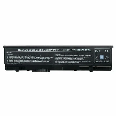 $15.99 • Buy Laptop Battery For Dell Studio 15 1535 1536 1537 1555 1557 1558 PP33L PP39L FAST