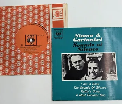 SIMON & GARFUNKEL - Bridge Over Troubled Water & Sounds Of Silence - 7  • $25