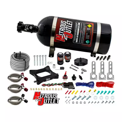 00-10140-15 Nitrous Outlet Ford 1996-2004 2V Mustang Plate System - 15 Lb Bottle • $1140.99