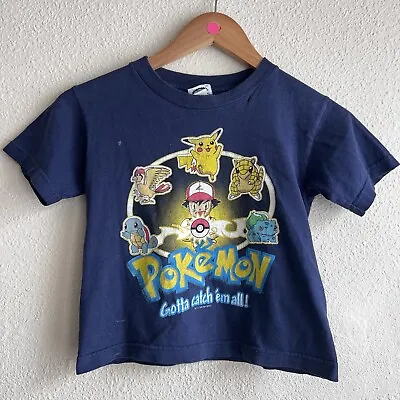 Vintage 90s Pokemon Gotta Catch 'Em All T Shirt Youth Size M • $19