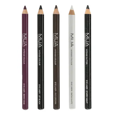 MUA Intense Colour Eyeliner Pencil - Choose Your Shade • £2.49