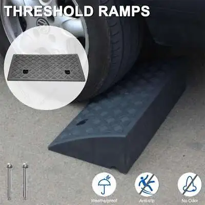 Heavy Duty Kerb Curb Ramp Threshold Ramps For Truck Wheelchair Car Motorbike AU • $21.55