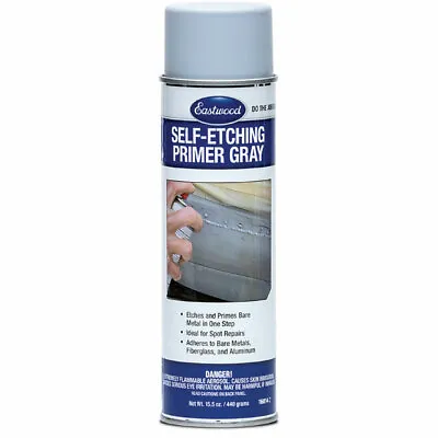 Eastwood Self Etching Gray Aerosol 16oz Can Automotive Primers Rust Free Metal • $29.99