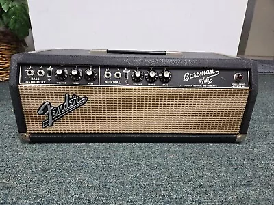 1965 Fender Bassman Amplifier Head - One Owner - I Purchased It New In 1965 • $2250