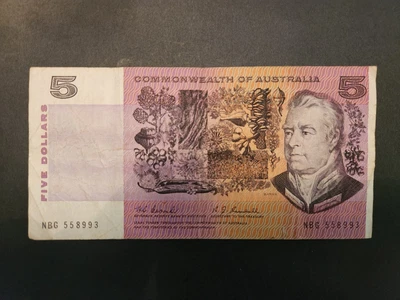 $37 • Buy 1967 Commonwealth Of Australia $5 Dollar Banknote. Coombs/Randall