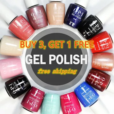 £7.39 • Buy 15ML Nail Varnish O-P-I Gel Polish Soak Off Base+Top Fit For UV LED Multi-Style