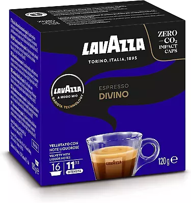 Lavazza A Modo Mio Espresso Divino Coffee Capsules With Aromatic Notes Of ... • $15.80