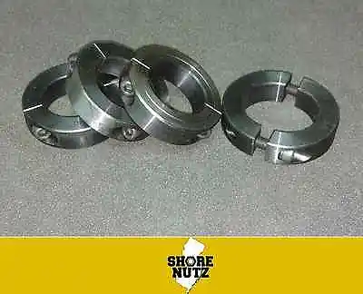(4) 1  Double Split Steel New Clamping Shaft Collar Black Oxide  Sc100d  • $16.23