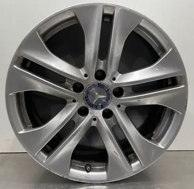 2011 Mercedes E350 Sedan OEM Factory Alloy Wheel Rim 5 V Spoke 17  X8  *Edge* • $201.49