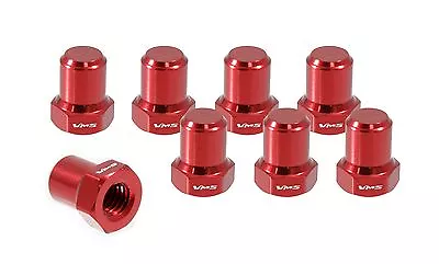 Vms Racing Billet Aluminum Red B16 B18 Vtec Valve Cover Nuts Bolts Head 8 Pcs • $14.95