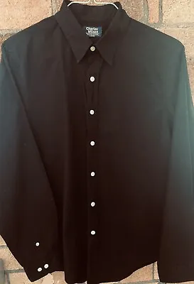 Charles Wilson Men’s Black Large Shirt • £2