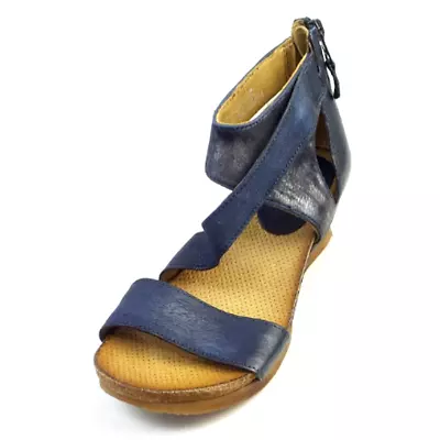 Miz Mooz Leather Demi Wedges Molly Midnight • $47.67