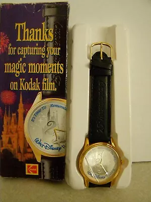 Vintage Walt Disney World 1996 25th Anniversary Kodak Watch Cinderella Castle • $7.49