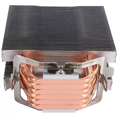 Fanless CPU Cooler 12Cm Fan 6 Copper Heatpipes Fanless Cooling Radiator Foaar • £32.39