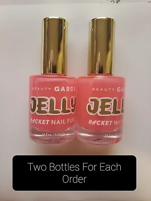 2 BeautyGARDE Jelly Nail Polish Bubblegum Color Strengthening Growth Treatment • $17.99