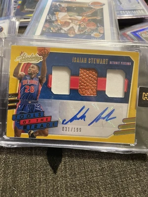 $199.93 • Buy Isiah Stewart Auto Patch  31/of 199tools Of The Trade 20-21