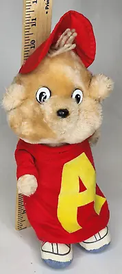 Vintage Alvin And The Chipmunks Plush Doll 11  1983 Bagdasarian CBS Toys  • $10