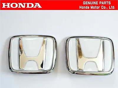  HONDA GENUINE S2000 AP1/AP2 White Front & Rear Emblem Badge Set OEM • $72.80