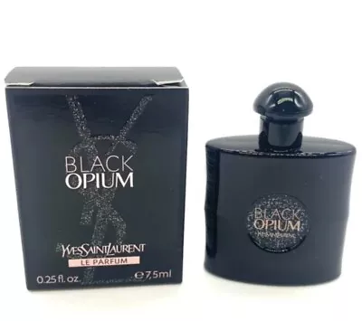 YSL Black Opium Le Parfum 7.5ml Deluxe Mini - New & Boxed - Free P&P • £16