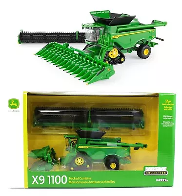 $44.99 • Buy 2022 ERTL 1:64 John Deere X9 1100 TRACKED COMBINE W/CORN & DRAPER HEADS PRESTIGE