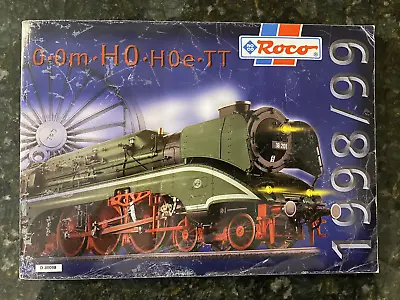 Roco 1998/99 Model Railroad Train Catalog In O Om HO HOe And TT Scales • $10.99