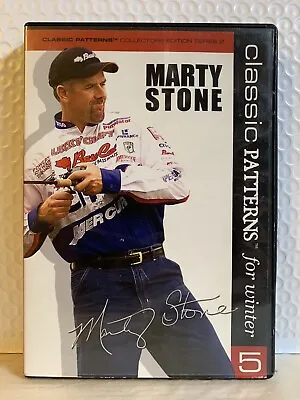 Classic Patterns For Winter - Bass Fishing DVD Marty Stone - Series 2 Like New • $12.99