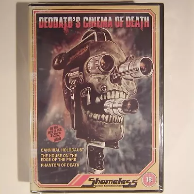 Deodato Cinema Of Death [Shameless Limited Edition VHS Case] (3 DVD Set 2014) • £46.69