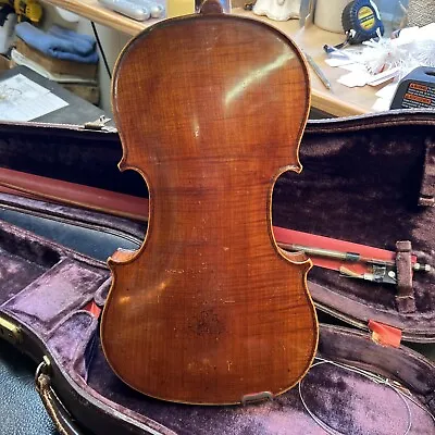 Adolf Spicker 4/4 Violin For Repair. • $450