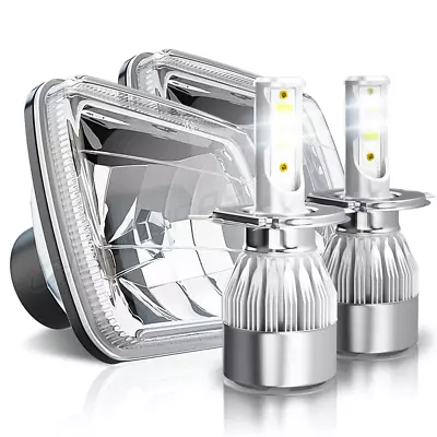 7x6  Led Projector Headlight Hi/Lo Beam For Ford F 150 F 250 F 350 Trucks • $109.99