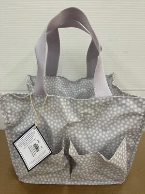 $13.99 • Buy Pottery Barn Dorm Bath Beauty Bin Shower Caddy. Grey Dots. NWT.